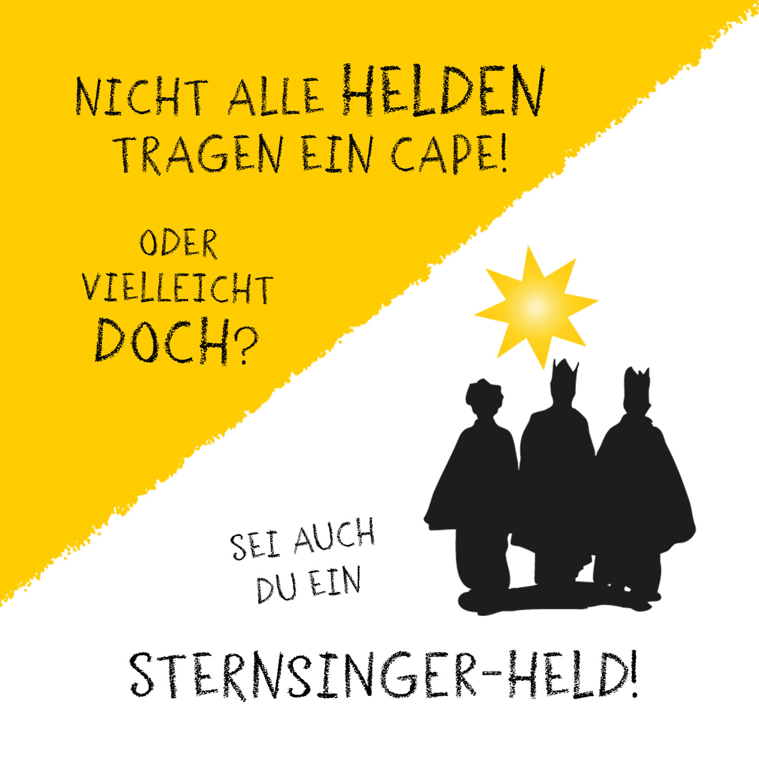 Materialien für unsere Sternsinger*innen