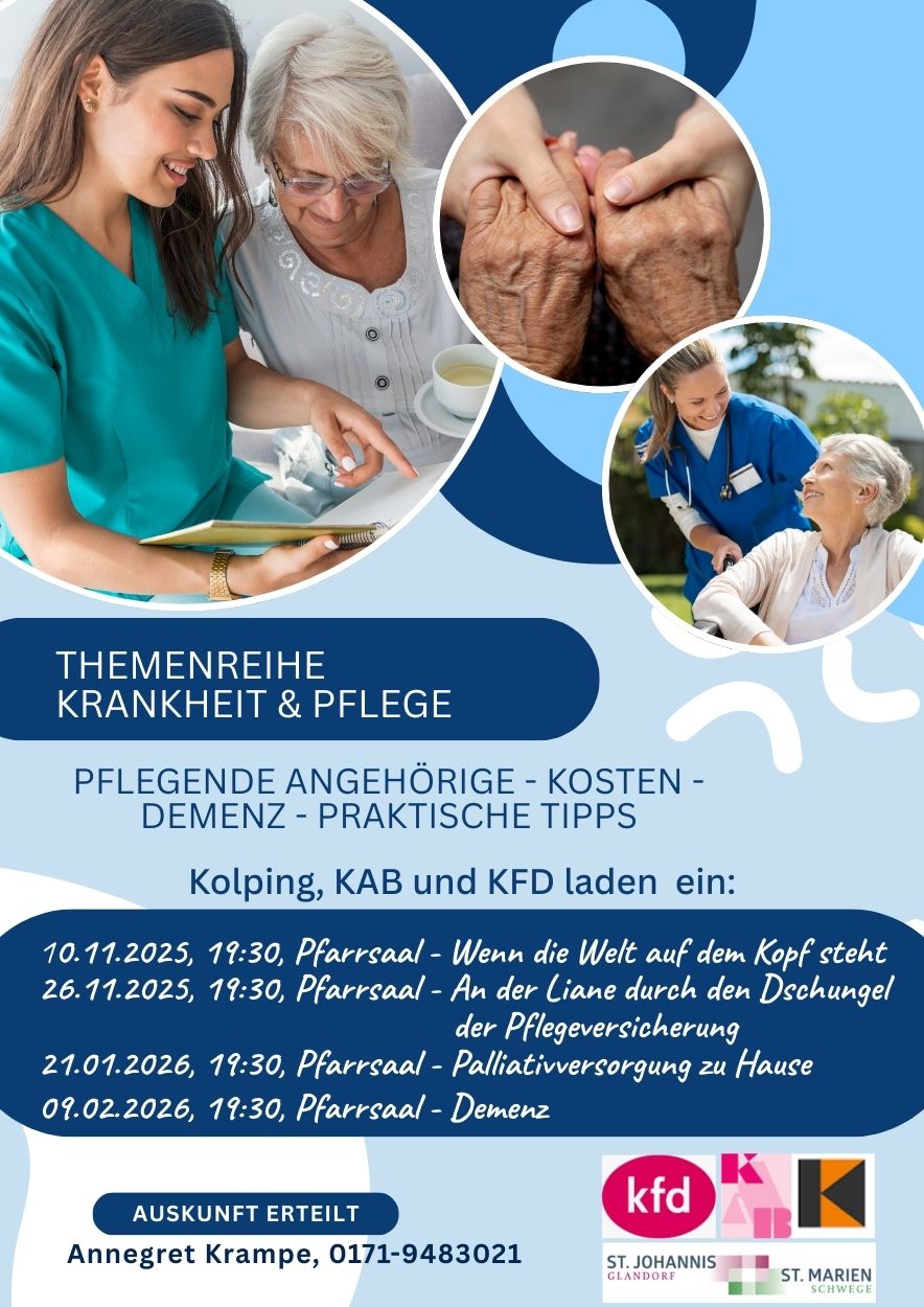 Themenreihe Krankheit & Pflege