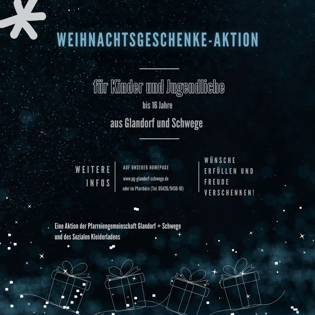 Weihnachtsgeschenke-Aktion 2025