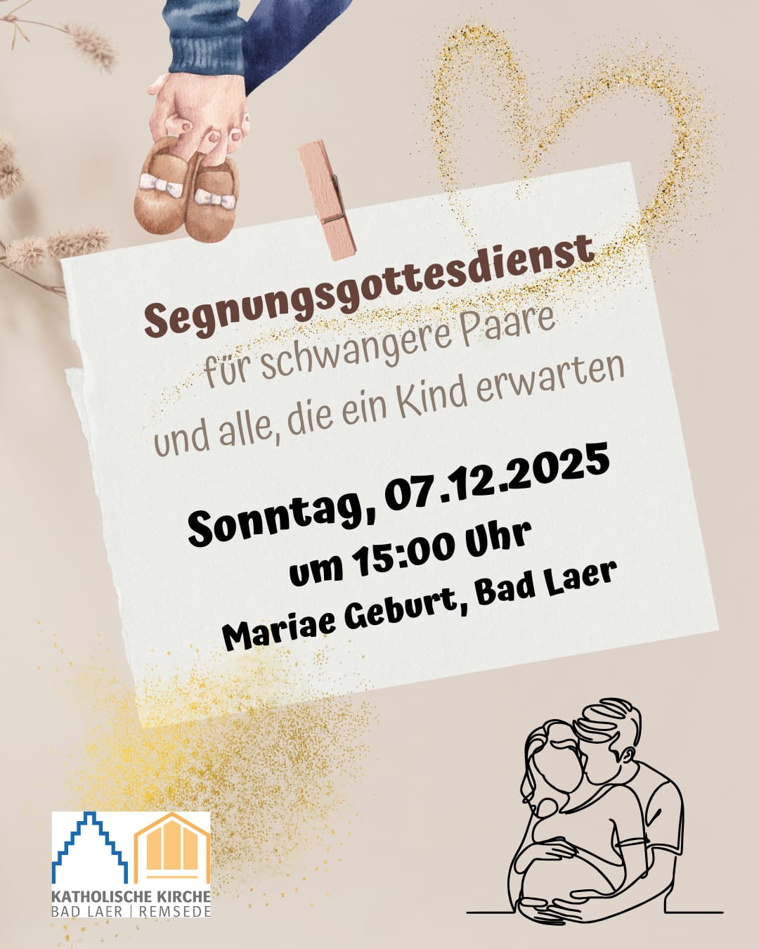 Segnungsgottesdienst für schwangere Paare