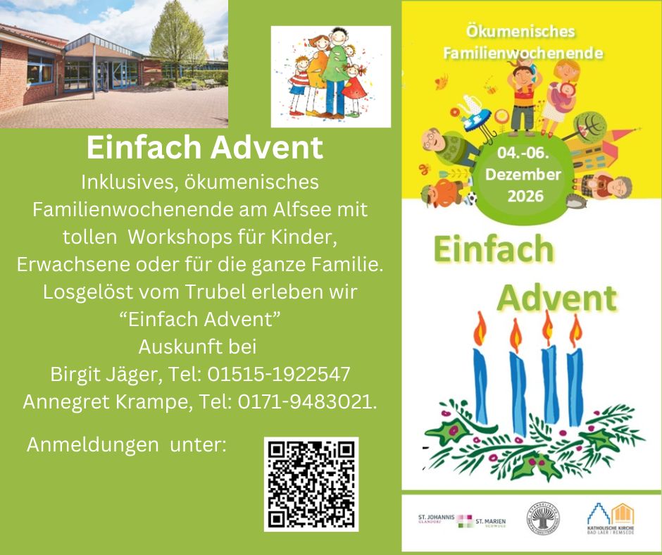 Einfach Advent 2026