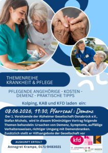 Vortrag zum Thema Demenz