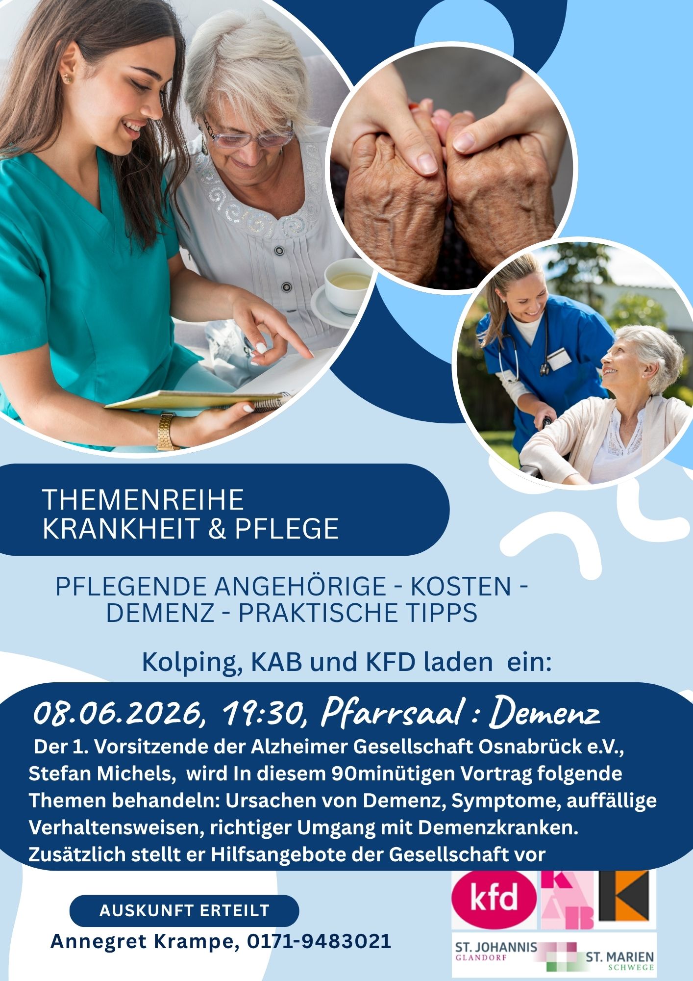 Vortrag zum Thema Demenz